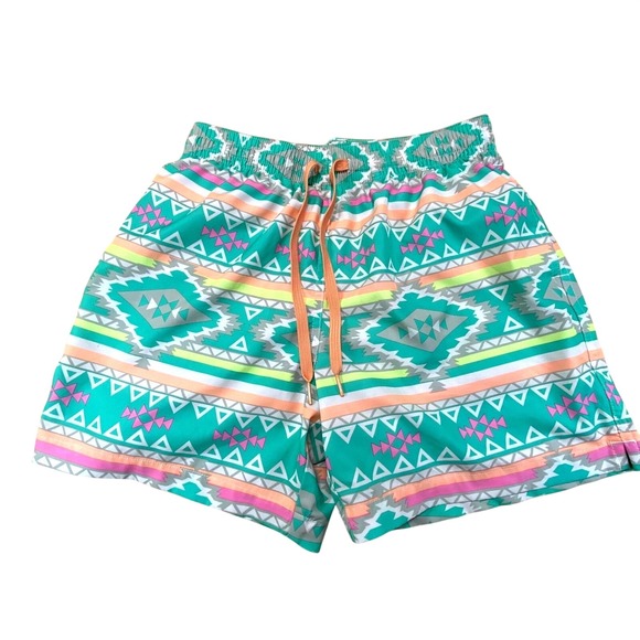 chubbies Other - Chubbies Aztec Swim Trunks Mens Small‎ 5.5 Inseam Shorts Excellent